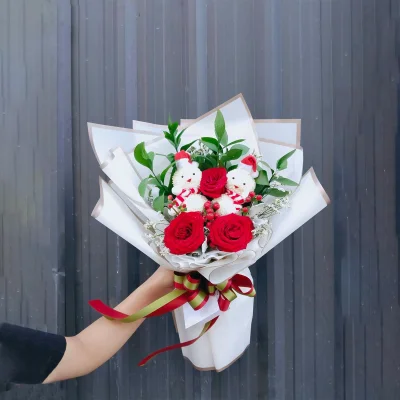 ช่อดอกไม้คริสต์มาส