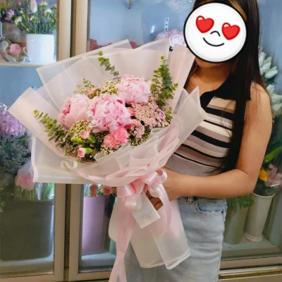 Peony bouquet