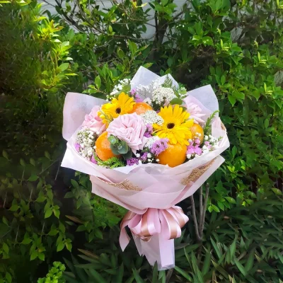 Fruit bouquet (tangerine)