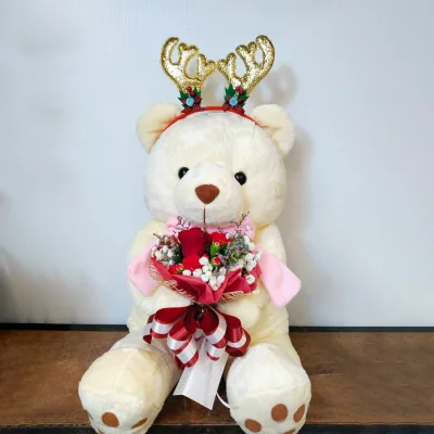 ตุ๊กตาหมีคริสต์มาส 68 cm.