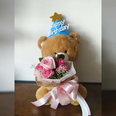 Whiteteddybear HBD