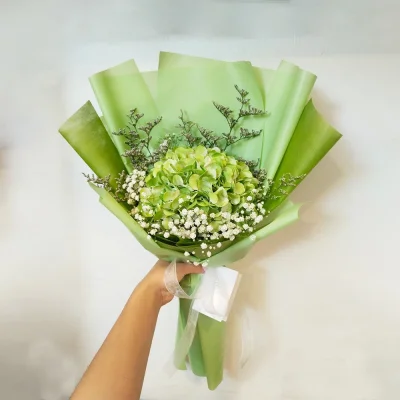 Green Hydrangea Bouquet