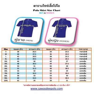 เสื้อโปโล TK Micro Polyester แต่งขลิปปกเสื้อและปลายแขน