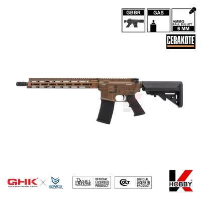 GHK DDM4 V7 14.5" GBBR (TAN)