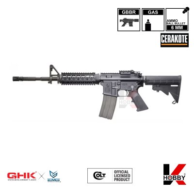 GHK COLT M4 RAS 14.5" GBBR