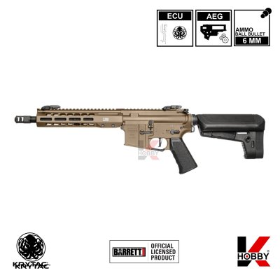 KRYTAC BARRETT MK3 REC7 SBR (FDE)