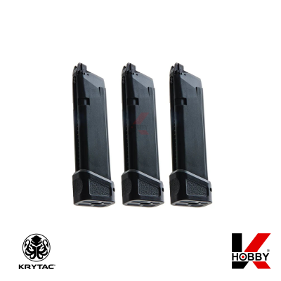 KRYTAC SILENCERCO MAXIM9 Co2 GBB Magazine (Pack 3)