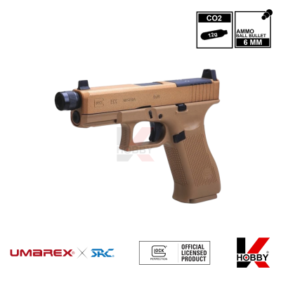 UMAREX (SRC) GLOCK 19X MOS GBB (Co2)