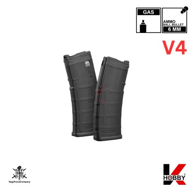 VFC - VMAG M4 AR15 30Rds (Black) GBBR Magazine (V4)