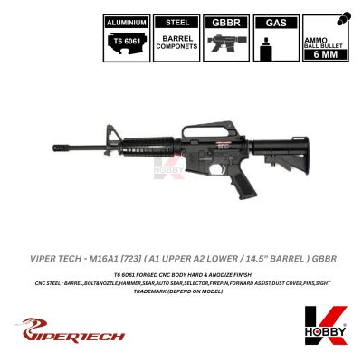 [ สั่งจองล่วงหน้าเท่านั้น ] VIPERTECH - M16A1 (723) GBBR