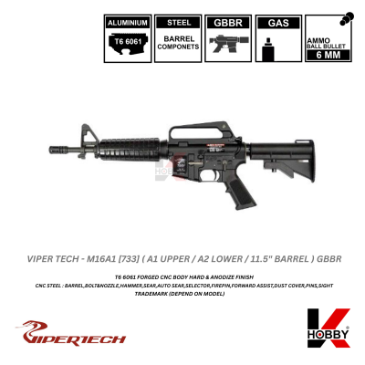 [ PRE-ORDER ] VIPERTECH - M16A1 GBBR