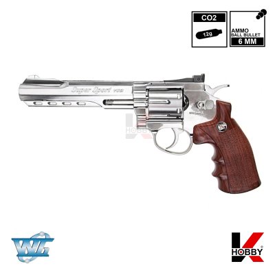 WINGUN 702 Silver 6"