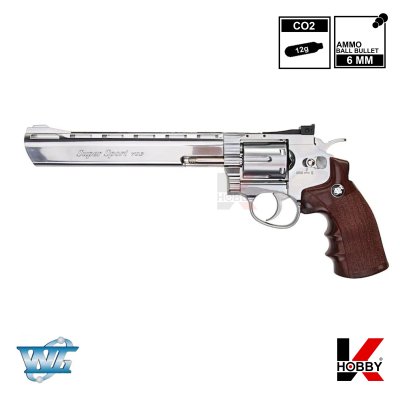 WINGUN 703 Silver 8"