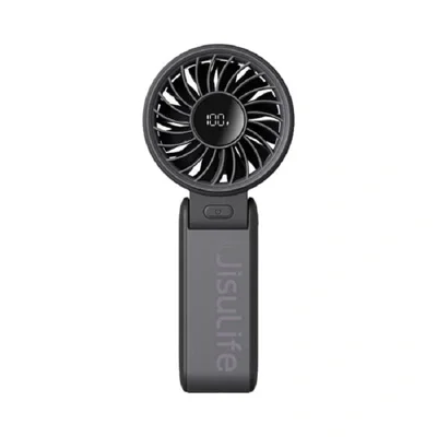 JISULIFE พัดลมพกพา รุ่น LIFE 7 สีดำ ความจุแบตเตอรี่ 3600 mAh