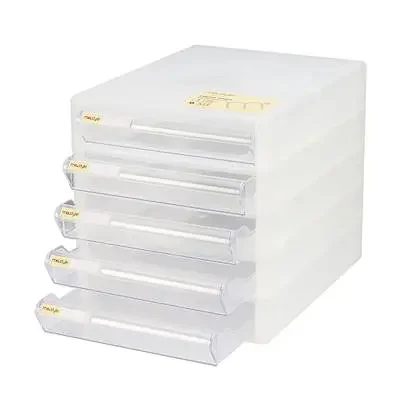 ME.STYLE ตู้เอกสาร 5 ชั้น TCB-5 สีขาวใส