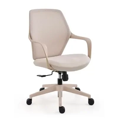 FURRADEC เก้าอี้สำนักงาน รุ่น Lunar-Mesh สีครีม