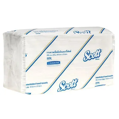 SCOTT กระดาษเช็ดมือพับต่อเนื่อง Inter Fold (แพ็ค 250)