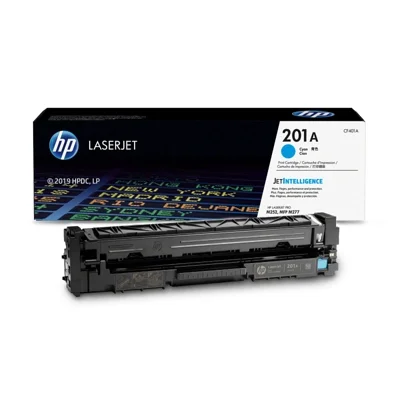 HP Toner Cartridge รุ่น 201A (CF401A) สีฟ้า Cyan