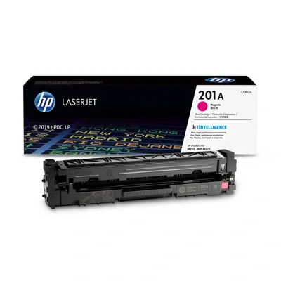 HP  Toner Cartridge รุ่น (201A) CF403A สีแดงอมม่วง Magenta