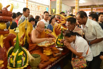  "เจ้าทรัพย์ จอมพระ" & " เจริญพร " หลวงปู่สอ วัดบ้านขาม จ.สุรินทร์