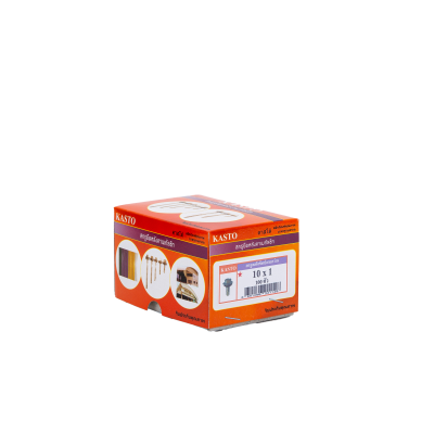 สกรูปลายสว่านเมทัลชีสมียาง # 10 x 1"         ( 1กล่อง/100ตัว )