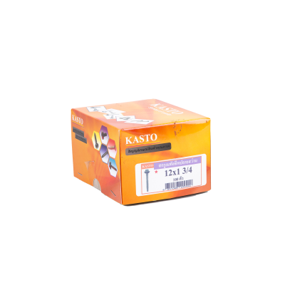 สกรูปลายสว่านเมทัลชีสมียาง # 12 x 1 3/4" ( 1กล่อง/100ตัว )