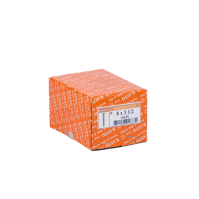 สกรูปลายสว่าน F # 8 X 3 1/2"( 1กล่อง/100ตัว )