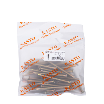 สกรูปลายสว่าน F # 8 X 2 1/2"( 1ถุง/50ตัว )