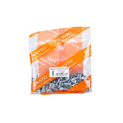 สกรูปลายสว่านหัวเวเฟอร์ # 8 x 1/2"( 1ถุง/100ตัว )