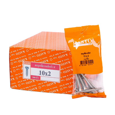 สกรูเกลียวปล่อย/เกลียวเหล็ก F  # 10 x 2"( 1 ถุง/25 ตัว)