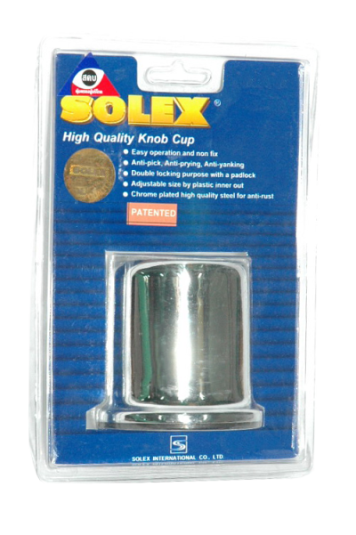 ฝาครอบลูกบิดเล็ก 4 รู ไม่มีกุญแจ