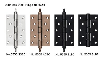 บานพับแสตนเลส รุ่น 5335   5 นิ้ว