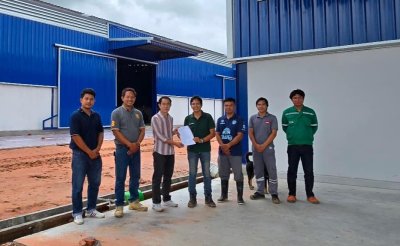 รับสร้างโกดังให้เช่า รับสร้างโครงการโกดังให้เช่า - Happy Meebaan