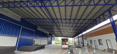 รับสร้างโกดังให้เช่า รับสร้างโครงการโกดังให้เช่า - Happy Meebaan