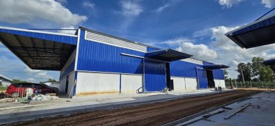 รับสร้างโกดังให้เช่า รับสร้างโครงการโกดังให้เช่า - Happy Meebaan