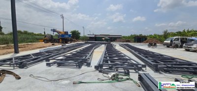 รับผลิตชิ้นส่วนโครงสร้างโกดังโรงงาน