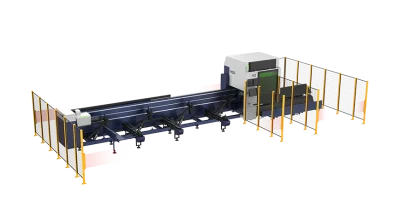 Dual-chuck Tube Fiber Laser Cutting Machine