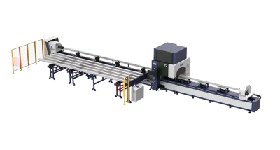 Three-chuck Tube Fiber Laser Cutting Machine