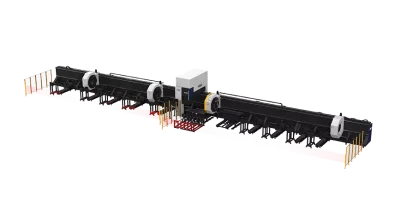 Flagship ‘4+1’ Full-track Heavy Duty Tube Beveling Fiber Laser Cutting Machine