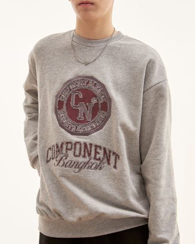 COMPONENT ACADEMY BANGKOK SWEATSHIRT - GREY