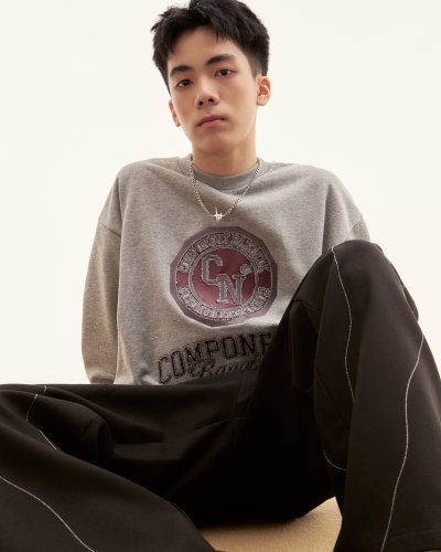 COMPONENT ACADEMY BANGKOK SWEATSHIRT - GREY