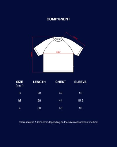 COMPONENT X LOVESICK2024 MUSIC CLUB - WHITE/NAVY