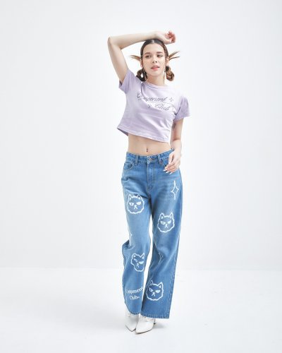 ORIGINAL MISTY MOODY CAT JEANS - BLUE