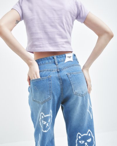 ORIGINAL MISTY MOODY CAT JEANS - BLUE