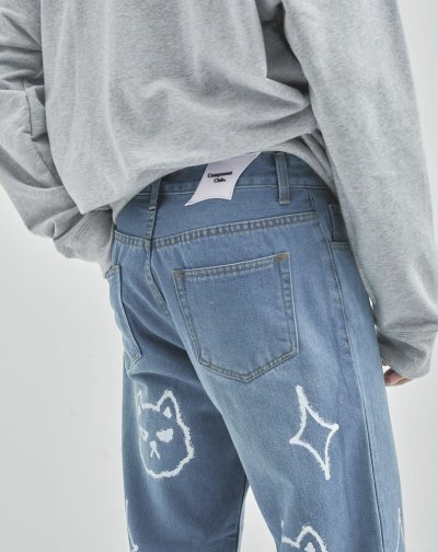 ORIGINAL MISTY MOODY CAT JEANS - BLUE