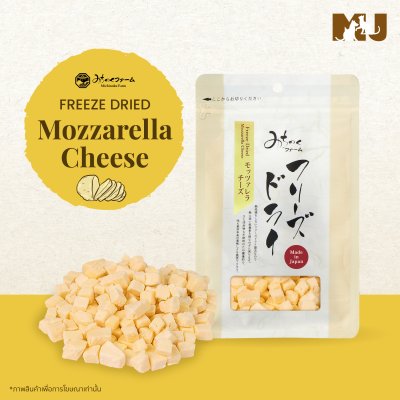 Michinoku Farm Freeze Dried Mozzarella Cheese