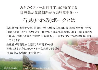 Michinoku Farm Freeze Dried Iwami Pork