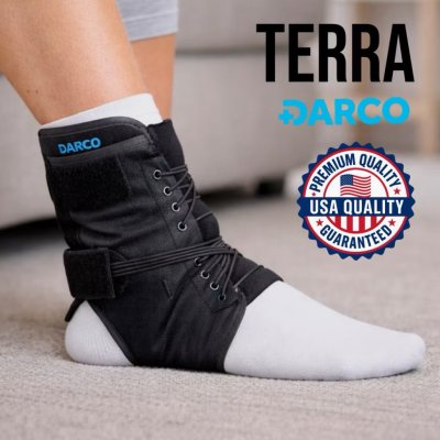 TERRA Ankle Lock by DARCO ที่ประคองข้อเท้า ที่ล็อกข้อเท้า สำหรับภาวะข้อเท้าหัก หลังผ่าตัดหรือหลังใส่เฝือก