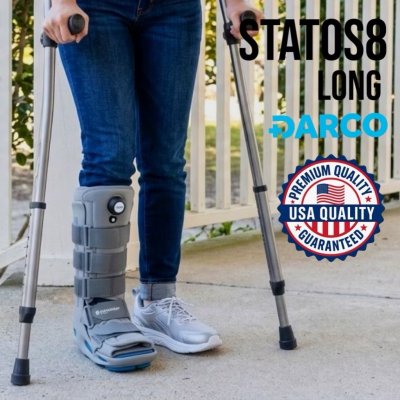 Air Walker Boot ปั้มลม รุ่น Statos 8 ขนาด รุ่นยาว  Tall