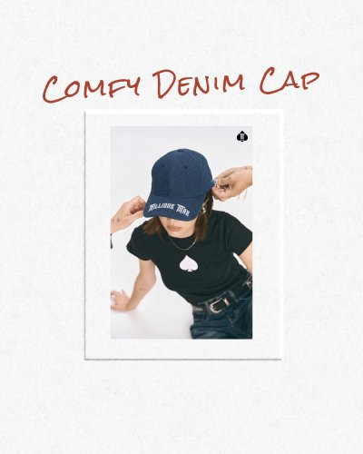 Comfy Denim cap